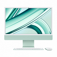 Apple iMac 24" Retina 4,5K, (M3 8C CPU, 10C GPU), 8 ГБ, 256 ГБ SSD, зеленый