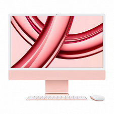 Apple iMac 24" Retina 4,5K, (M3 8C CPU, 8C GPU), 8 ГБ, 256 ГБ SSD, розовый