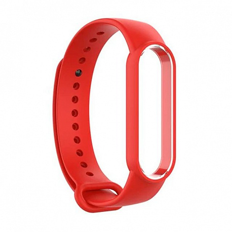 Сменный браслет для Xiaomi Mi Band 5/6 (Красный)