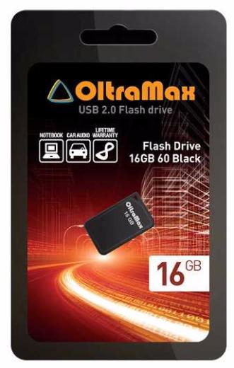 USB 16Gb OltraMax 2.0 Mini Black