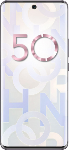 Смартфон Honor 50 8/256Gb Перламутровый лого