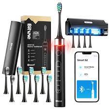 Электрическая зубная щетка Bitvae S2 Toothbrush + UVC-стерилизатор HD2, черная