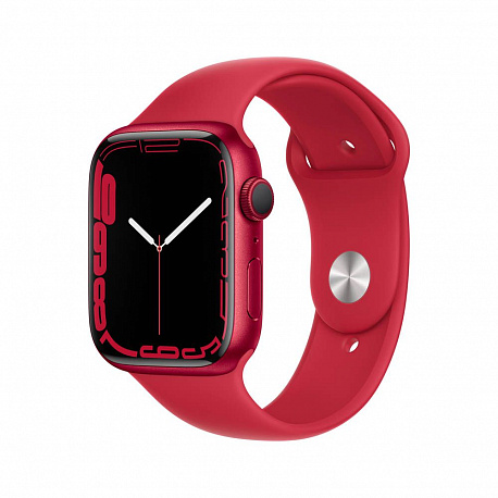Умные часы Apple Watch Series 7 45mm (PRODUCT)RED Aluminium Case with (PRODUCT)RED Sport Band (EU)