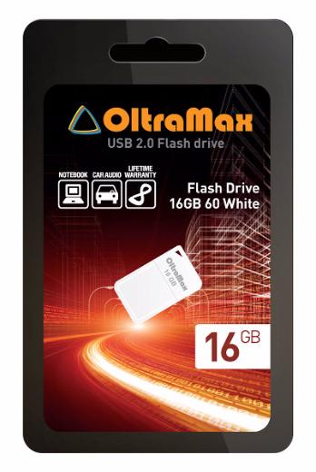 USB 16Gb OltraMax 2.0 Mini White