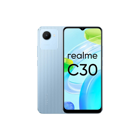 Смартфон realme C30 4/64 ГБ, синий