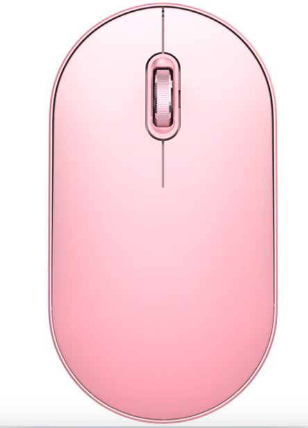 Беспроводная мышь Xiaomi MIIIW Dual Mode Portable Mouse Lite Version, розовый