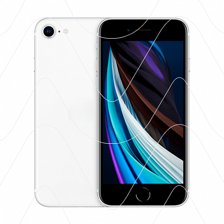 Смартфон Apple iPhone SE 2020 64 ГБ, белый, Slimbox