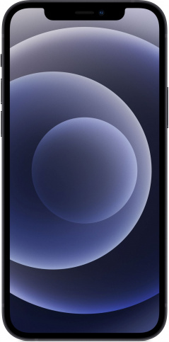 Смартфон Apple iPhone 12 mini 64 ГБ RU, черный, Slimbox