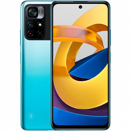 Смартфон Xiaomi Poco M4 Pro 5G 8/256 ГБ RU, холодный синий