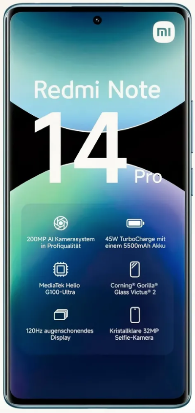 Смартфон Xiaomi Redmi Note 14 Pro 12/512Gb Blue