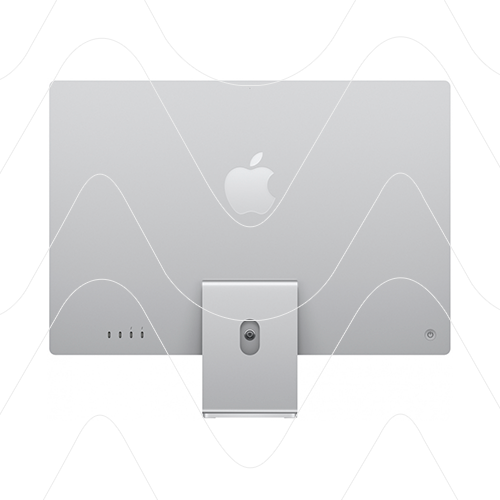 Apple iMac 24" Retina 4,5K, (M1 8C CPU, 7C GPU), 8 ГБ, 256 ГБ SSD, серебристый