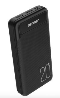 Внешний аккумулятор Denmen DP10 20000mAh, Черный