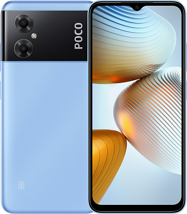 Смартфон Xiaomi Poco M4 5G 4/64 ГБ Global, синий