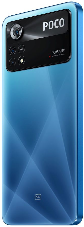 Смартфон Xiaomi Poco X4 Pro 5G 6/128 ГБ RU, Лазерный синий