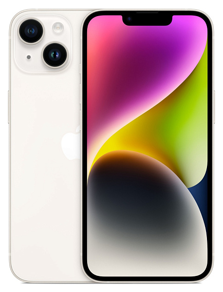 Смартфон Apple iPhone 14 256GB Starlight (Dual-Sim)