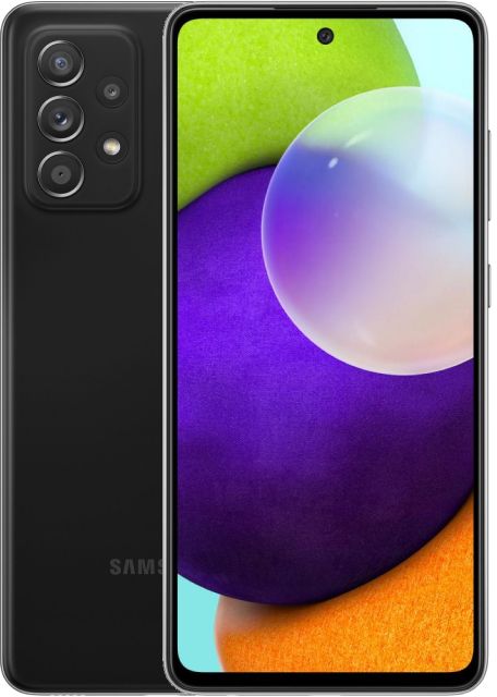 Смартфон Samsung Galaxy A52 4/128GB, черный