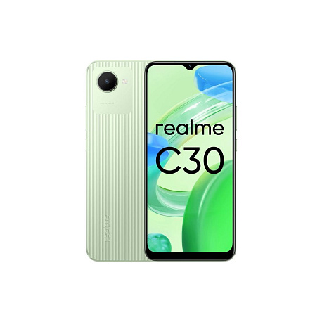 Смартфон realme C30 4/64 ГБ, зеленый