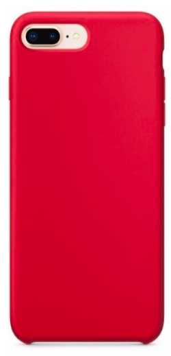 Накладка Silicone Case для iP7/8 Plus (аналог) (Красный)