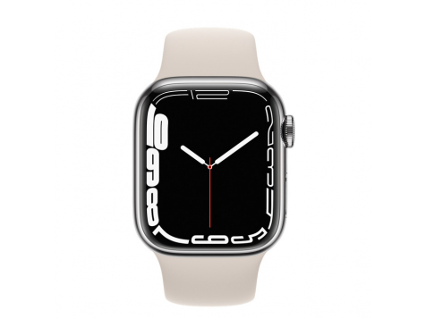 Умные часы Apple Watch Series 7 45 мм Aluminium Case RU, сияющая звезда