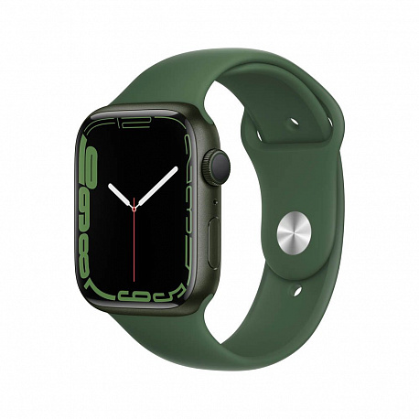 Умные часы Apple Watch Series 7 45mm Green Aluminium Case with Clover Sport Band (EU)