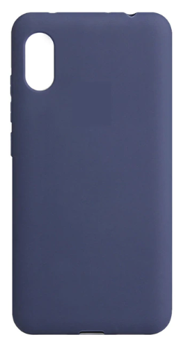 Накладка силиконовая для Xiaomi Redmi 7A (Темно-синий)