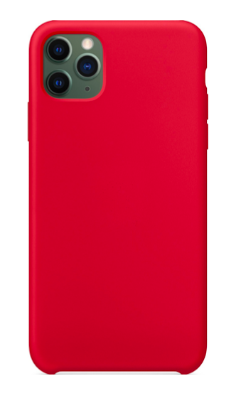 Накладка Silicone Case для iP11 Pro (аналог) (Красный)