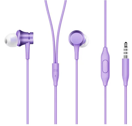 Гарнитура стерео Xiaomi Mi In-Ear Headphones Basic (Фиолетовый)
