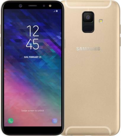 Смартфон Samsung Galaxy A6 A600F 32Gb Gold
