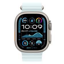 Умные часы Apple Watch Ultra 2 (2024) 49mm Titanium Case with Ice Blue Ocean Band (EU)