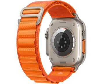 Умные часы Apple Watch Ultra GPS+Cellular 49mm Titanium Case with Starlight Orange Loop (EU)