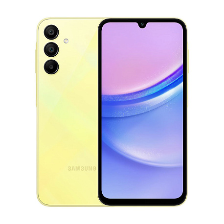 Смартфон Samsung Galaxy A15 6/128Gb, Yellow