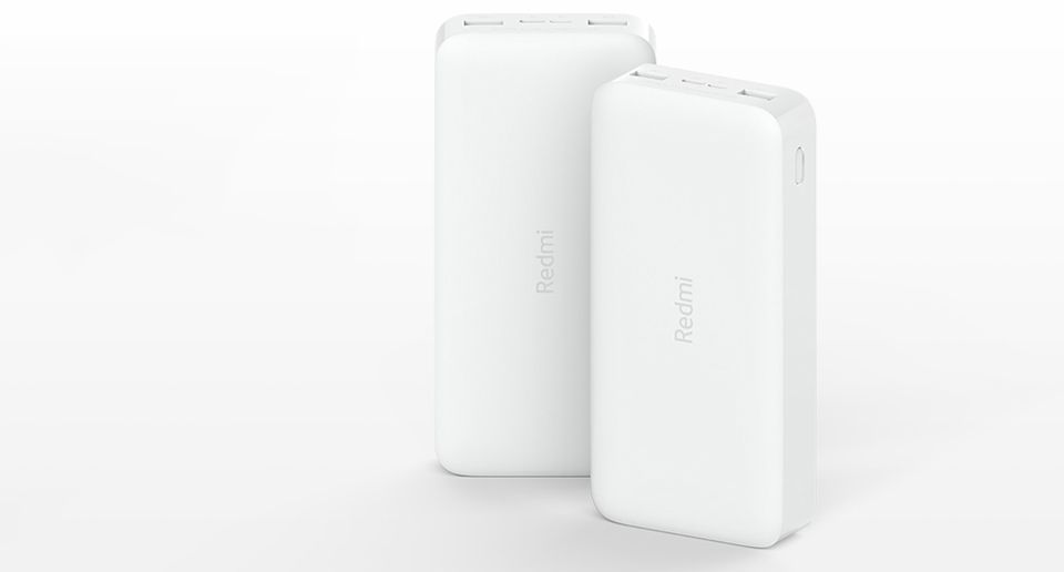 Внешний аккумулятор Xiaomi Redmi Power Bank 10000 mAh White