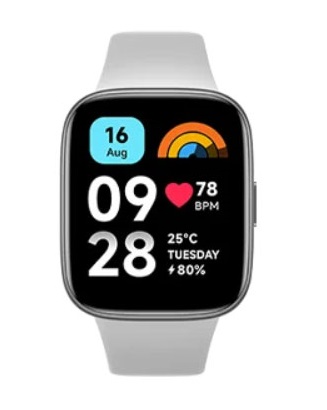 Умные часы Xiaomi Redmi Watch 3 Active, серые (Global)