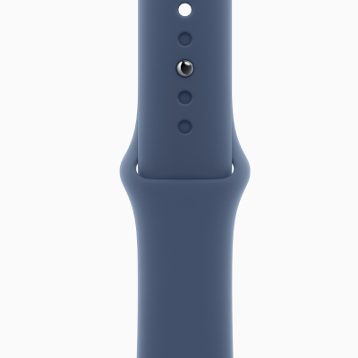 Умные часы Apple Watch Series 10 42mm Silver Aluminium with Blue Sport Band