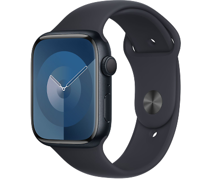 Умные часы Apple Watch Series 9 41mm Midnight Aluminum Case with Black Sport Band