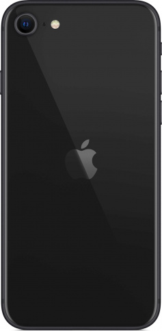 Смартфон Apple iPhone SE 2020 128 ГБ, черный, Slimbox (EU)