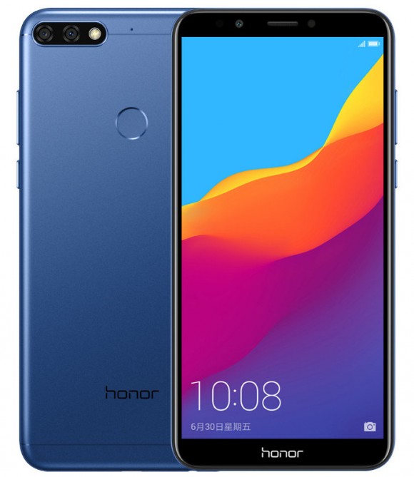 Honor 7C – бюджетный безрамочный смартфон от Huawei