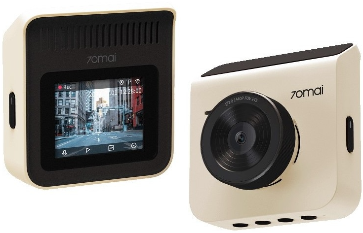 Видеорегистратор 70mai Dash Cam A400, слоновая кость