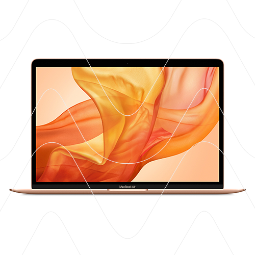 Ноутбук Apple MacBook Air 13 (2020) Quad Core i5 1,1 ГГц, 8 ГБ, 256 ГБ SSD, Gold