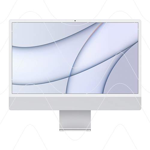 Apple iMac 24" Retina 4,5K, (M1 8C CPU, 8C GPU), 8 ГБ, 512 ГБ SSD, серебристый
