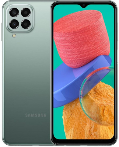Смартфон Samsung Galaxy M33 6/128 ГБ, зеленый