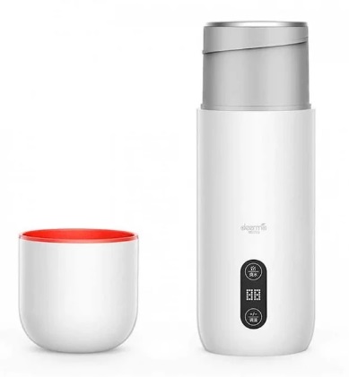 Классический термос Xiaomi Deerma Electric Heating Cup, 0.35 л white