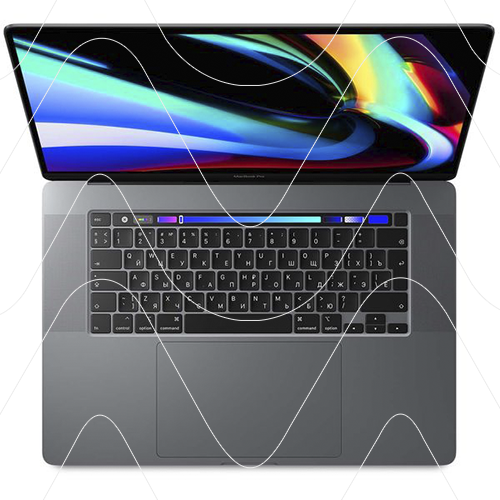 Ноутбук Apple MacBook Pro 16 Mid 2019 (MVVK2RU/A) i9(2,3) 16Gb+1TB+Touch Bar Gray