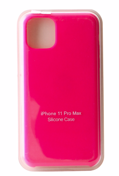 Накладка Silicone Case для iP11 Pro (аналог) (Розовый)