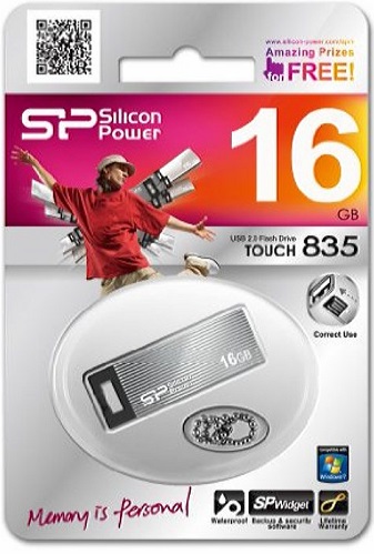 Флеш-накопитель USB 16Gb Silicon Power Touch 835