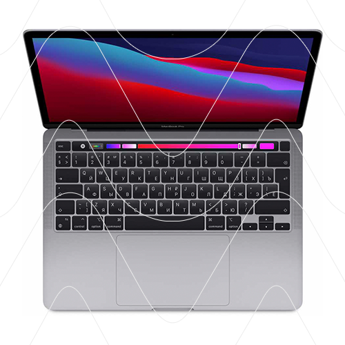 Ноутбук Apple MacBook Pro 13 Late 2020 MYD82RU/A (M1, 8 ГБ, 256 ГБ SSD, Touch Bar) Space Gray
