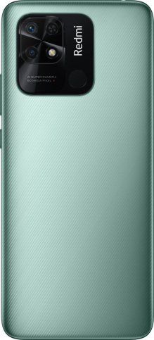 Смартфон Xiaomi Redmi 10C NFC 4/64 Gb, зеленый