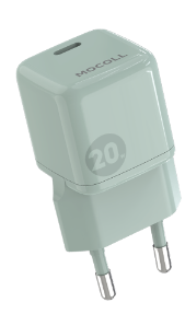 СЗУ MOCOLL Alfa Series 20W, зеленый (Type-C)
