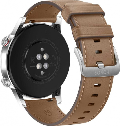 Умные часы HONOR MagicWatch 2 46мм leather strap, льняной коричневый