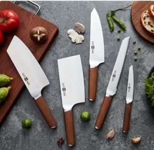 Набор ножей из сверхпрочной стали HuoHou Molybdenum Vanadium Steel Kitchen Knife Set (HU0158)